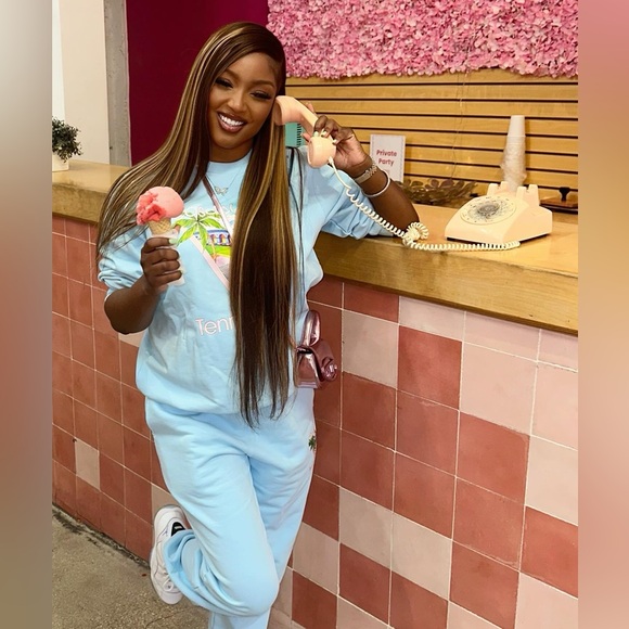 Casablanca sweatsuit worn for a couple hrs like new - Picture 1 of 2